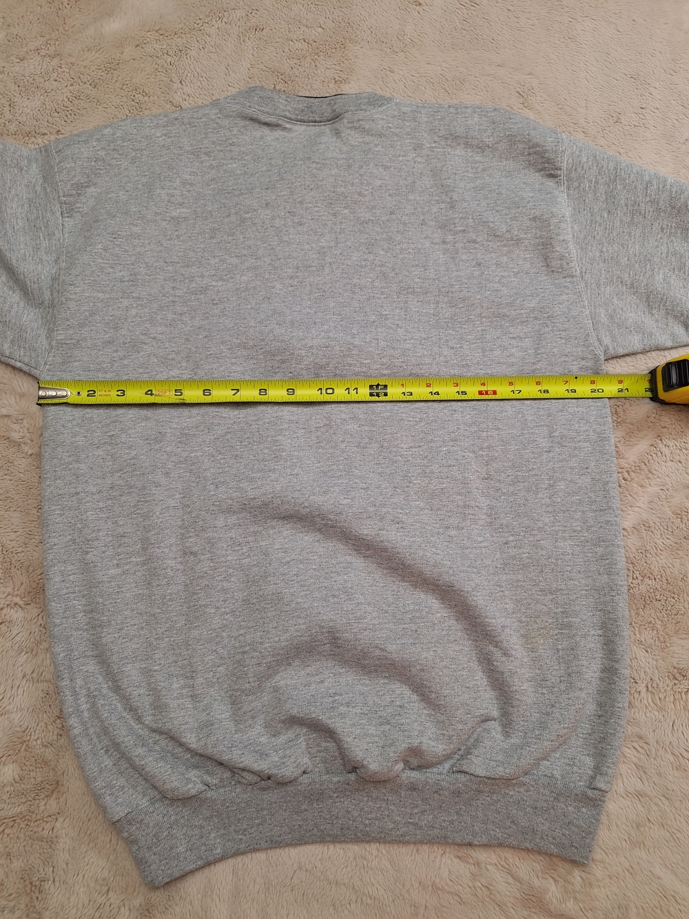 Vintage Hampton Beach Gray Medium Crewneck Sweatshirt Men's Medium/Unisex Fit - Picture 5 of 7